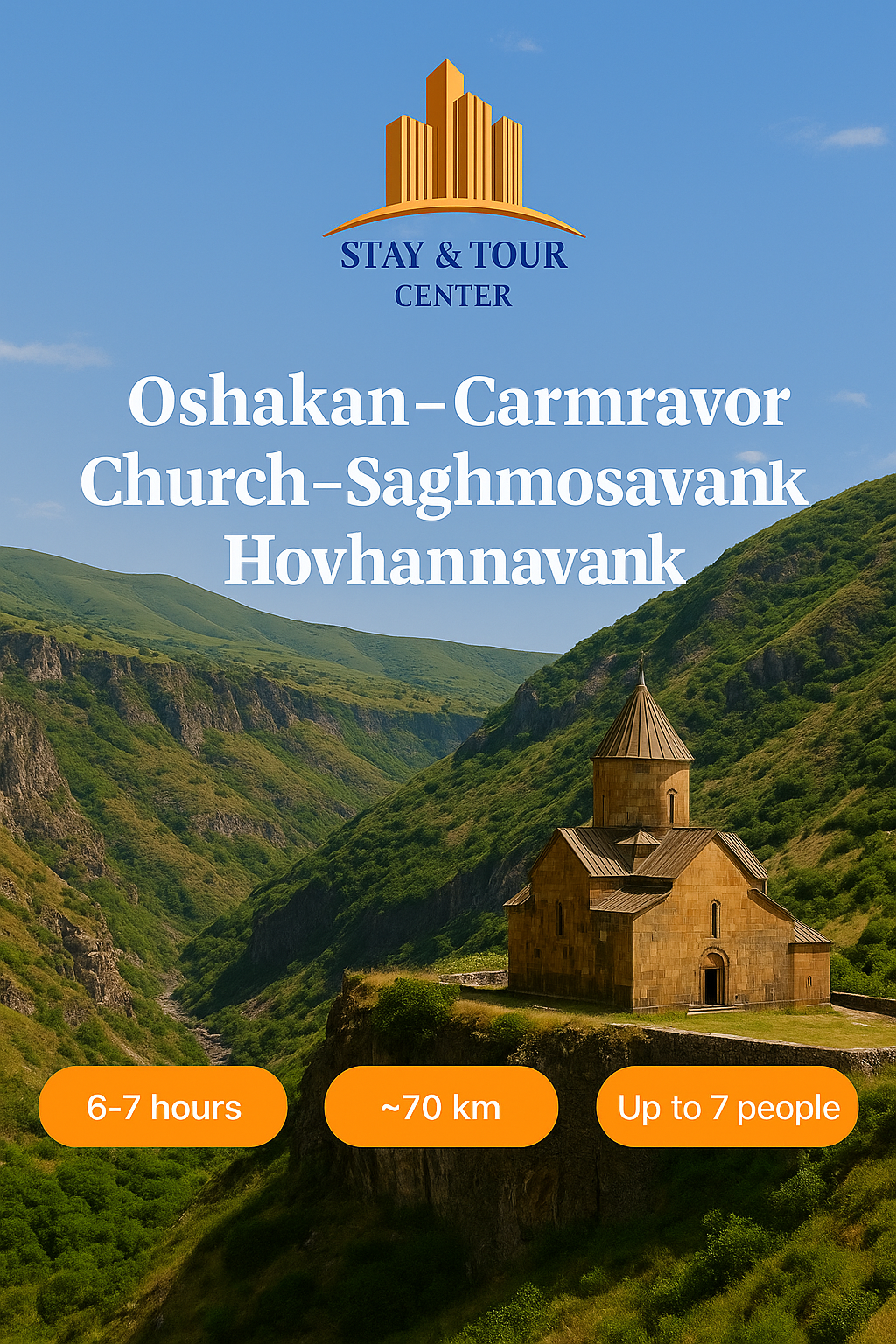 Ошакан – Кармравор – Сагмосаванк – Оганнаванк