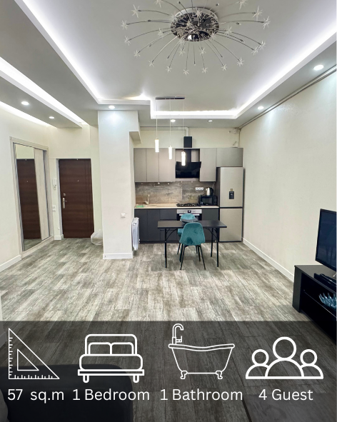 Квартира посуточно в Ереване Хоренаци, 1-й переулок, 9