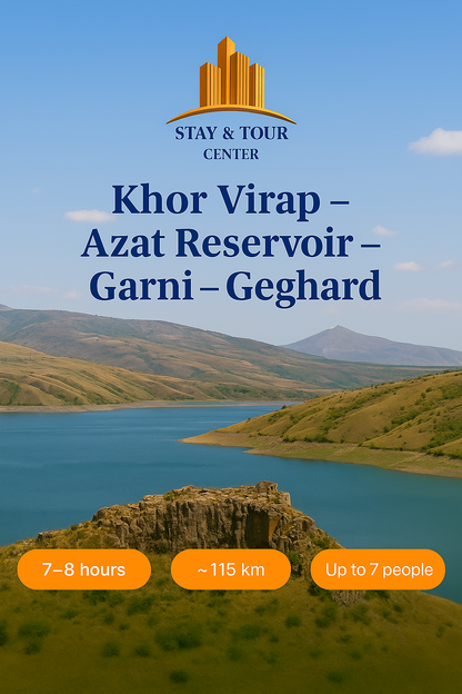 Хор Вирап – Водохранилище Азат – Гарни – Гегард – Симфония камней